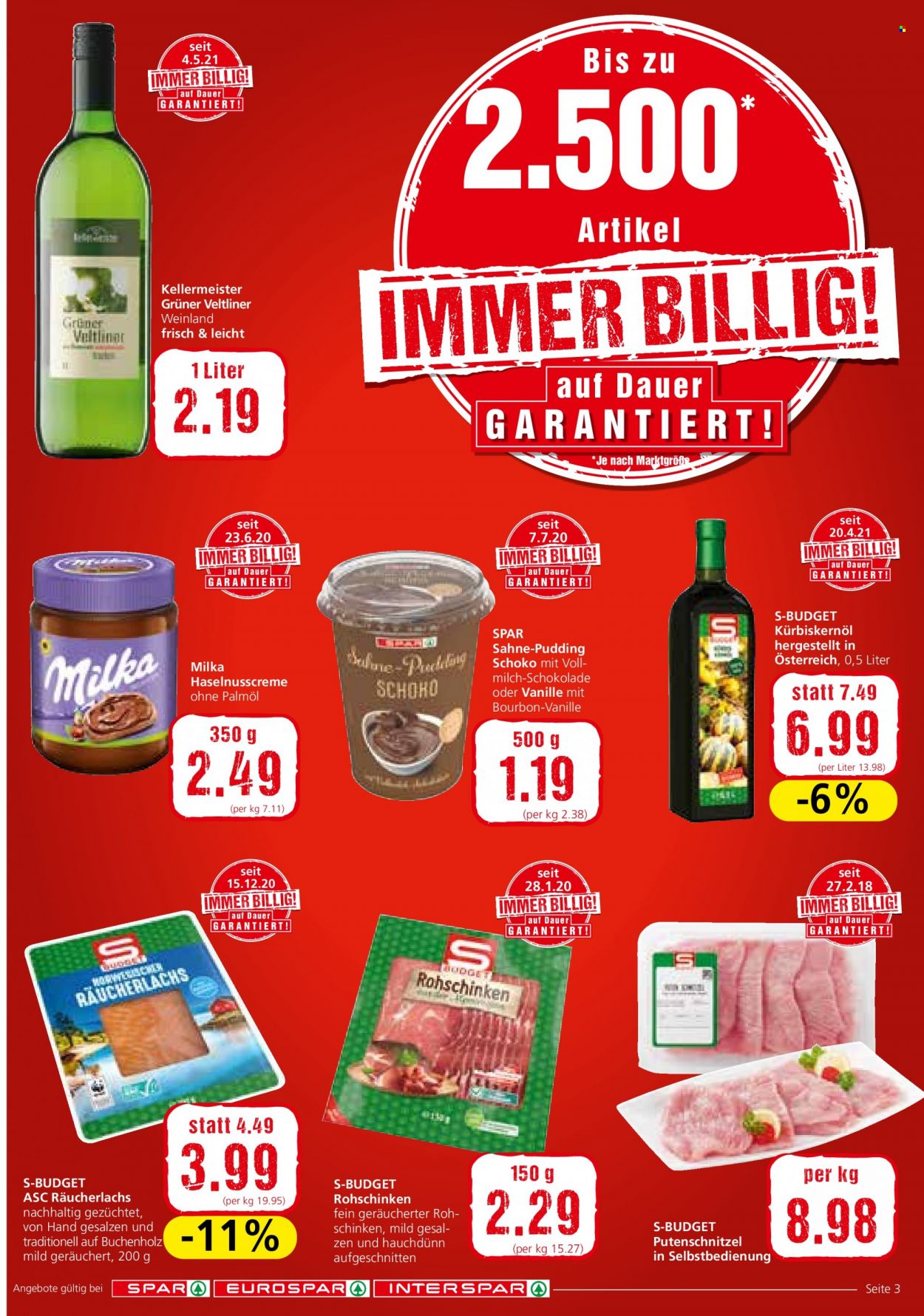 Angebote SPAR - 4.11.2021 - 17.11.2021. Seite 3