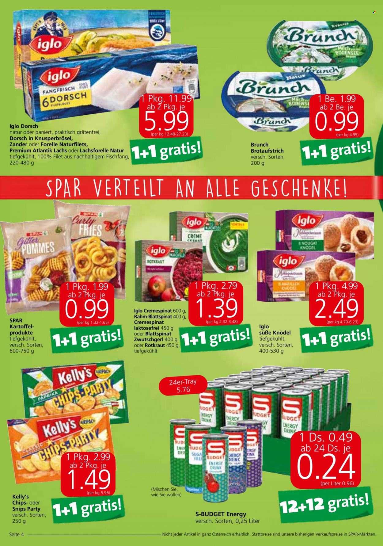 Angebote SPAR - 4.11.2021 - 17.11.2021. Seite 4