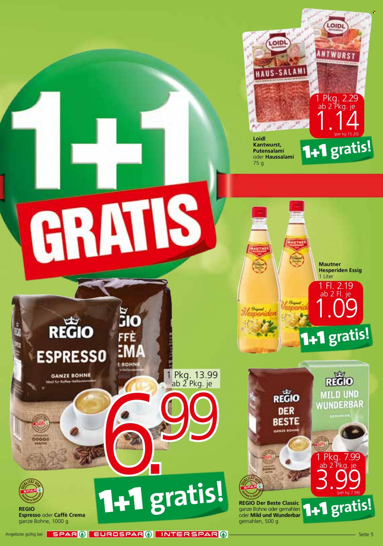 Angebote SPAR - 4.11.2021 - 17.11.2021. Seite 5