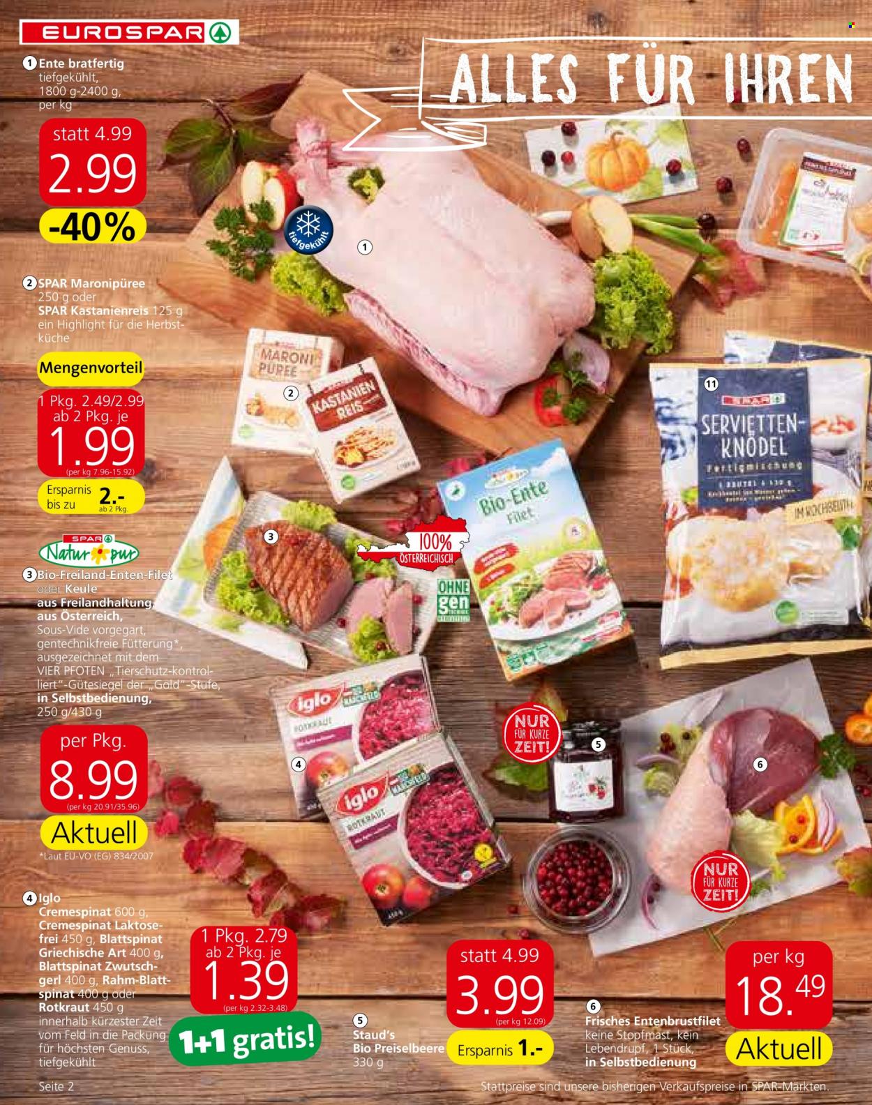 Angebote EUROSPAR - 4.11.2021 - 17.11.2021. Seite 2