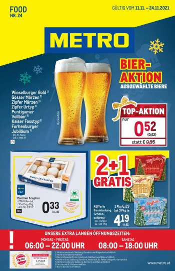 Angebote Metro - 11.11.2021 - 24.11.2021.