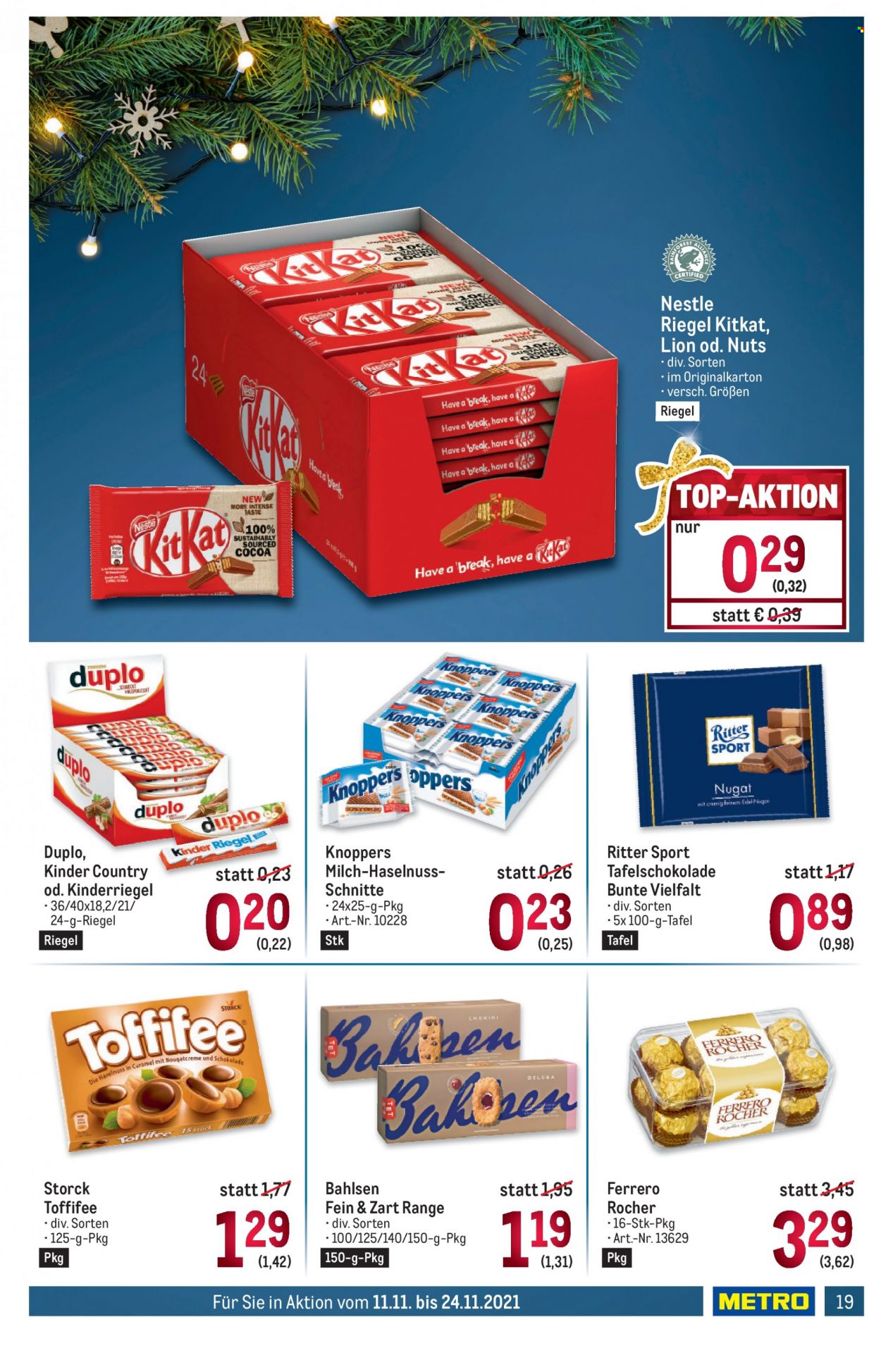 Angebote Metro - 11.11.2021 - 24.11.2021. Seite 19