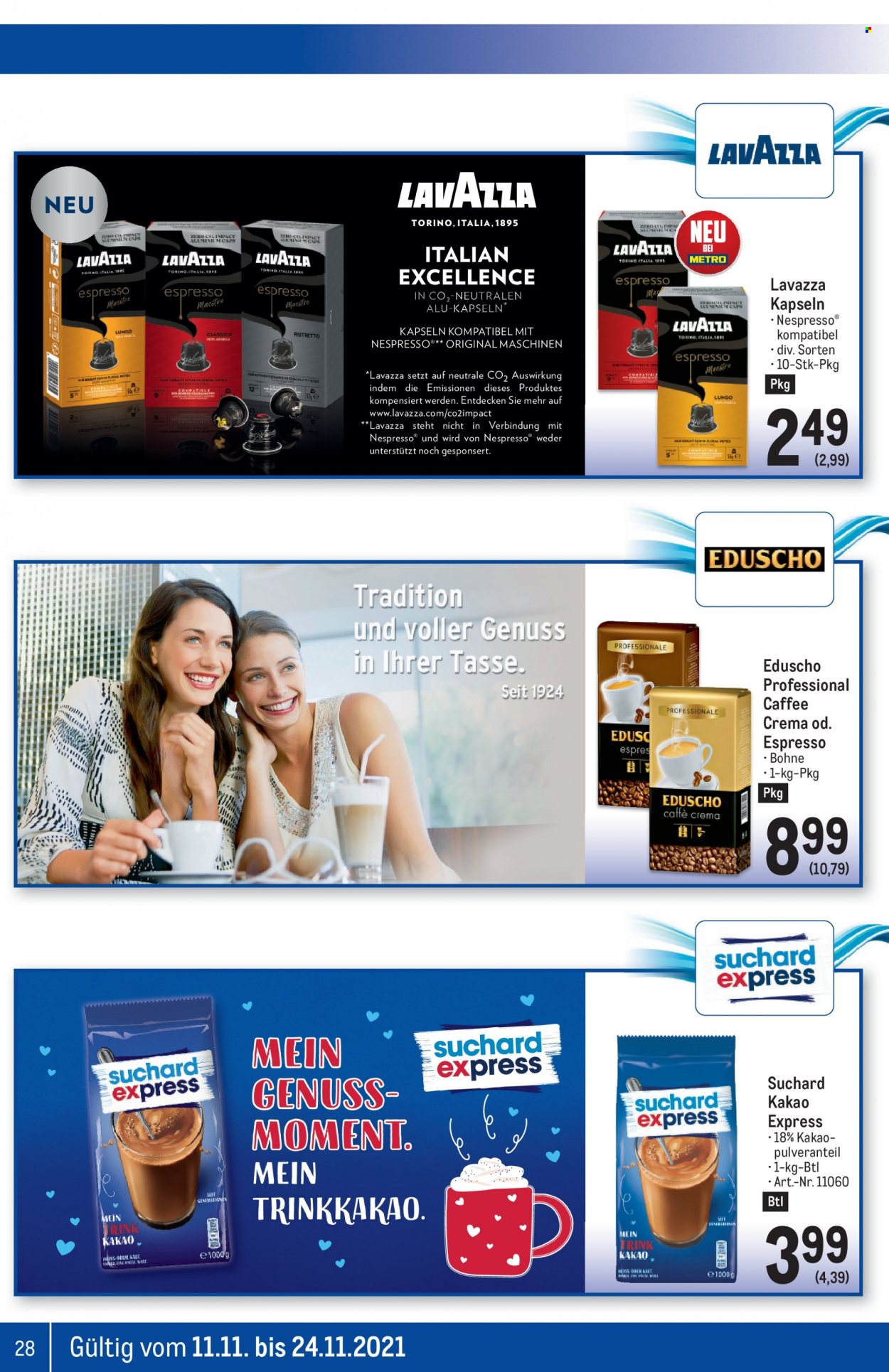 Angebote Metro - 11.11.2021 - 24.11.2021. Seite 28