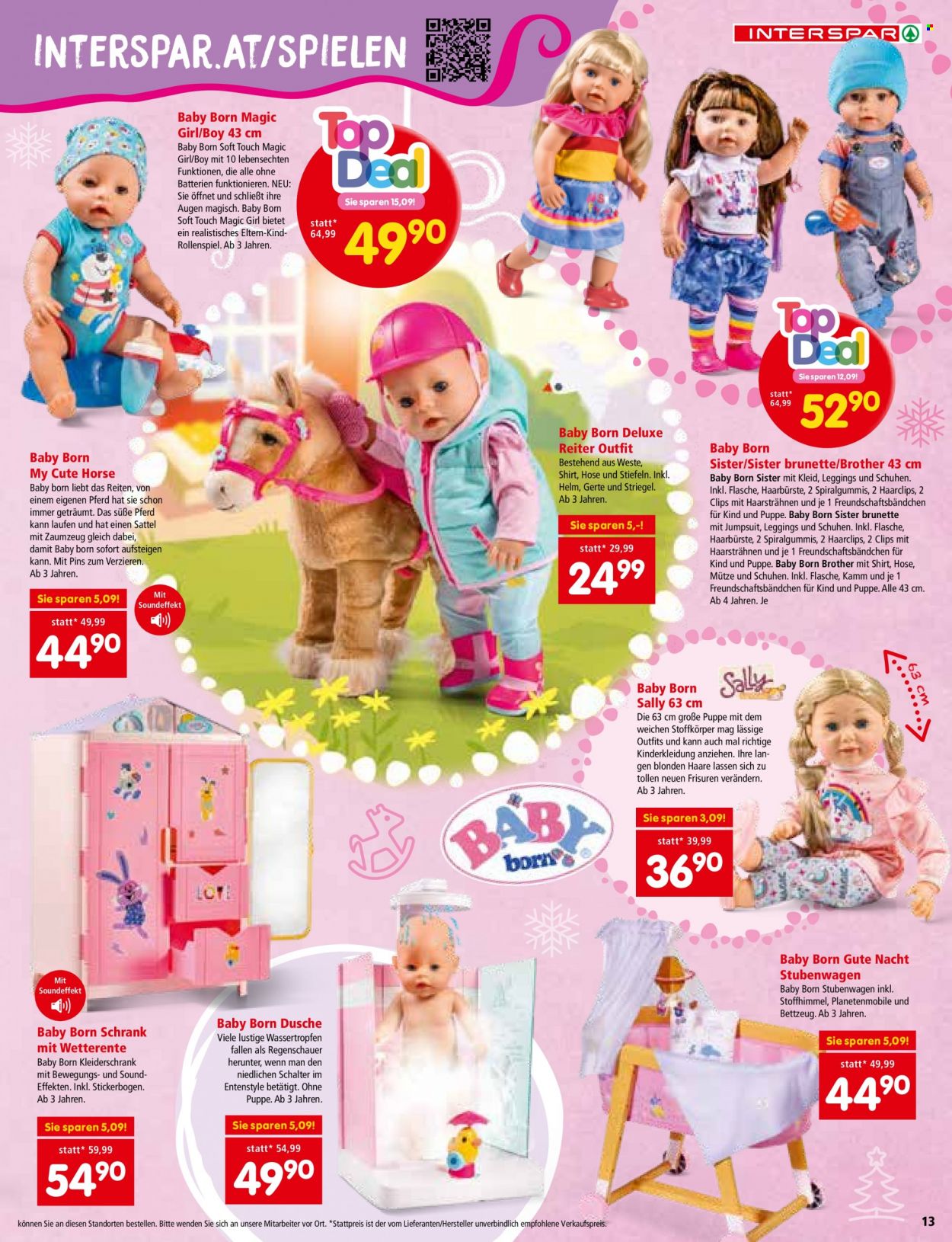 Angebote INTERSPAR - 4.11.2021 - 24.12.2021. Seite 13