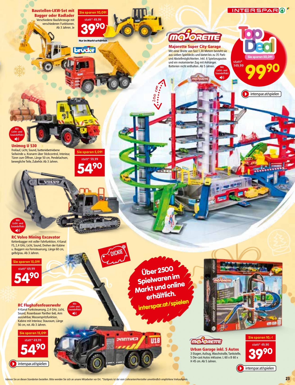 Angebote INTERSPAR - 4.11.2021 - 24.12.2021. Seite 23