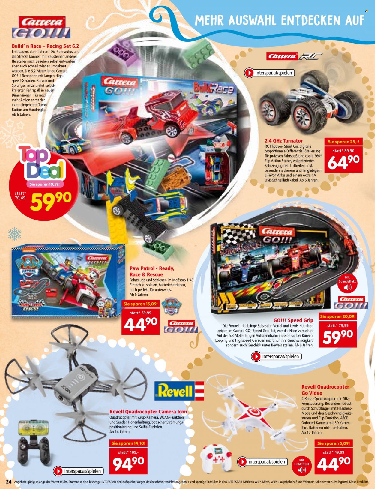 Angebote INTERSPAR - 4.11.2021 - 24.12.2021. Seite 24