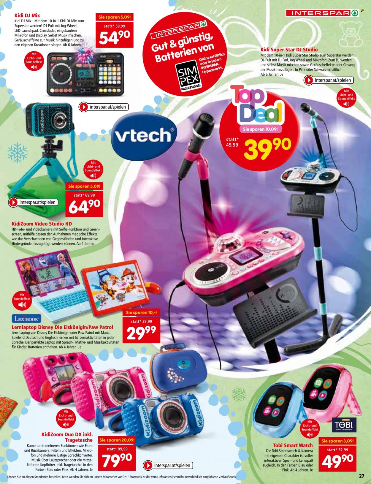 Angebote INTERSPAR - 4.11.2021 - 24.12.2021. Seite 27