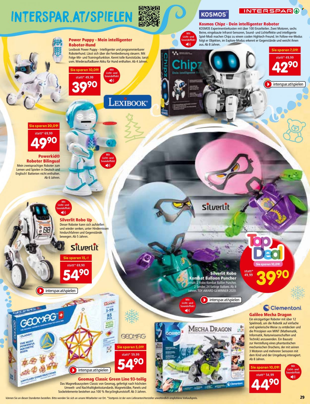 Angebote INTERSPAR - 4.11.2021 - 24.12.2021. Seite 29