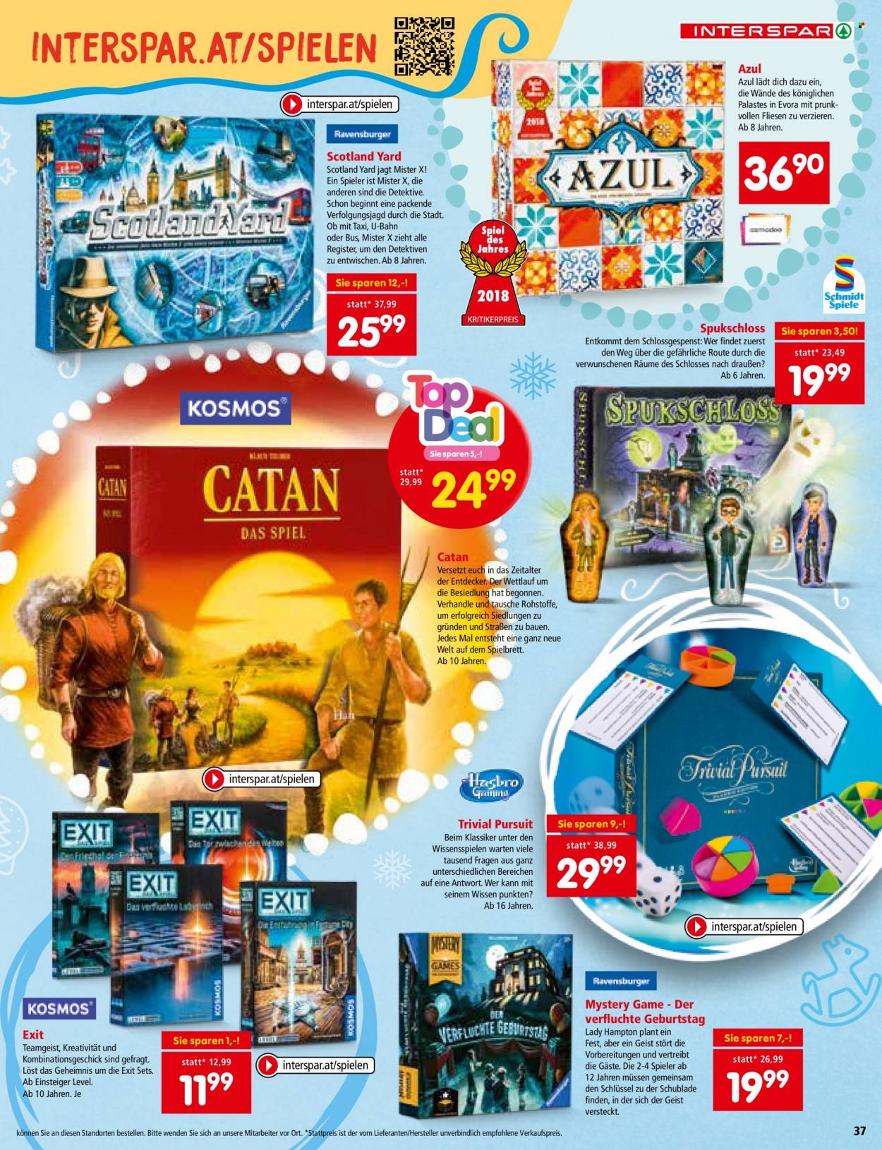 Angebote INTERSPAR - 4.11.2021 - 24.12.2021. Seite 37