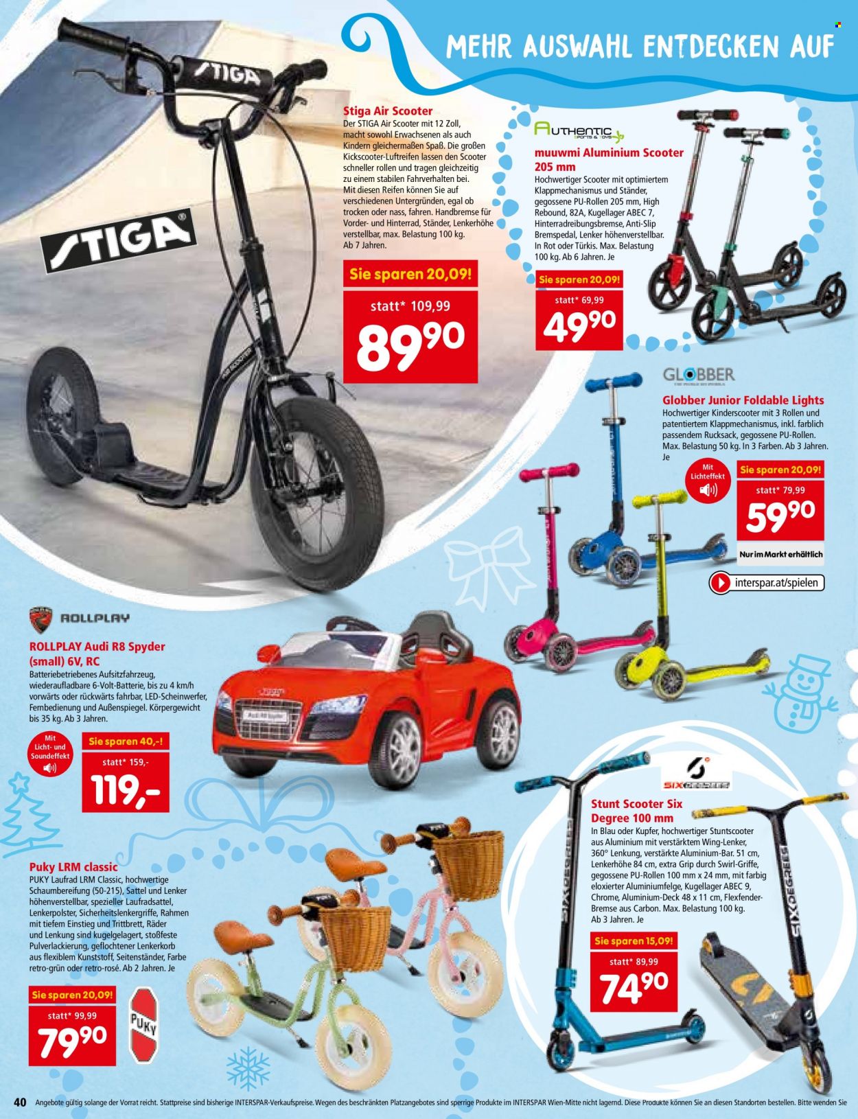Angebote INTERSPAR - 4.11.2021 - 24.12.2021. Seite 40