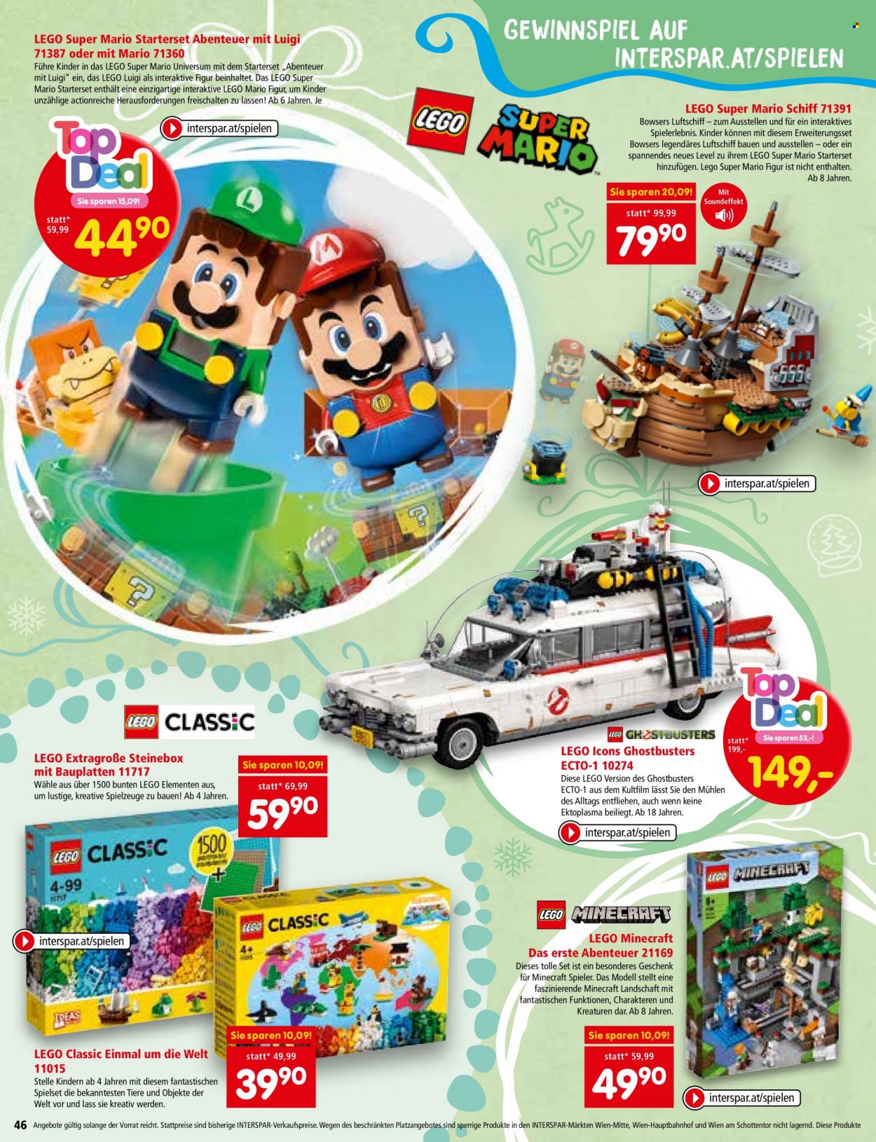 Angebote INTERSPAR - 4.11.2021 - 24.12.2021. Seite 46
