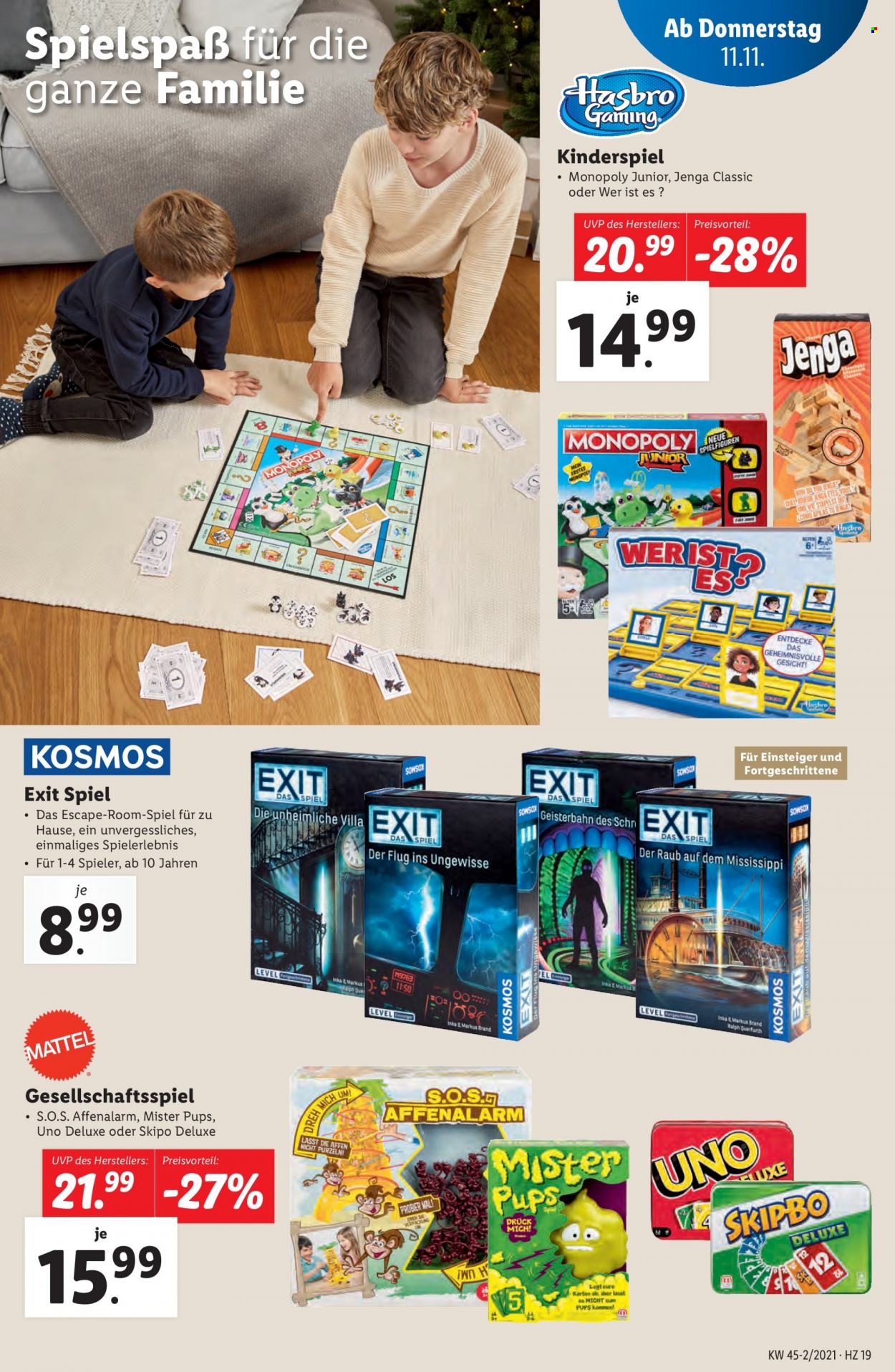 Angebote Lidl - 11.11.2021 - 17.11.2021. Seite 19