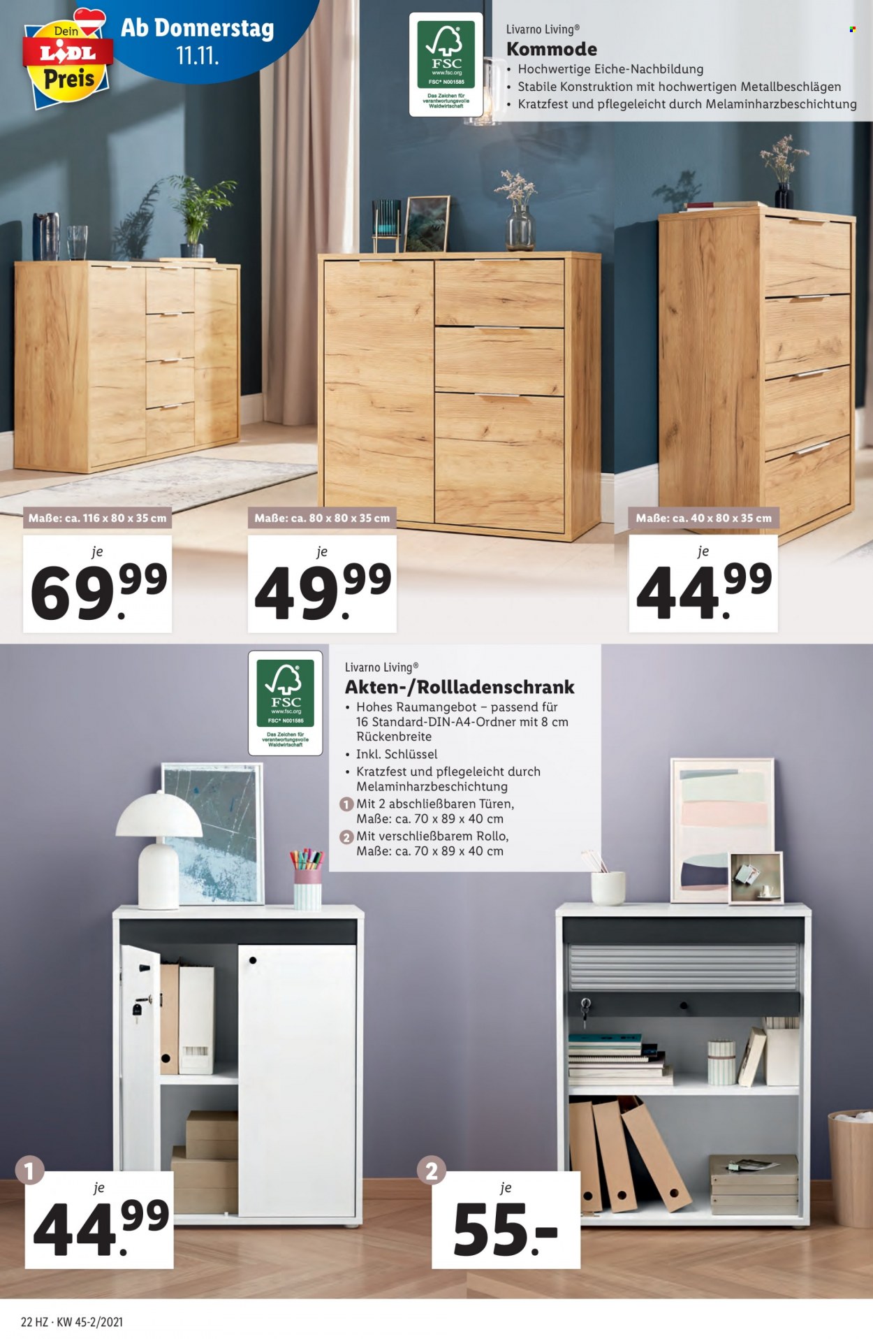 Angebote Lidl - 11.11.2021 - 17.11.2021. Seite 22