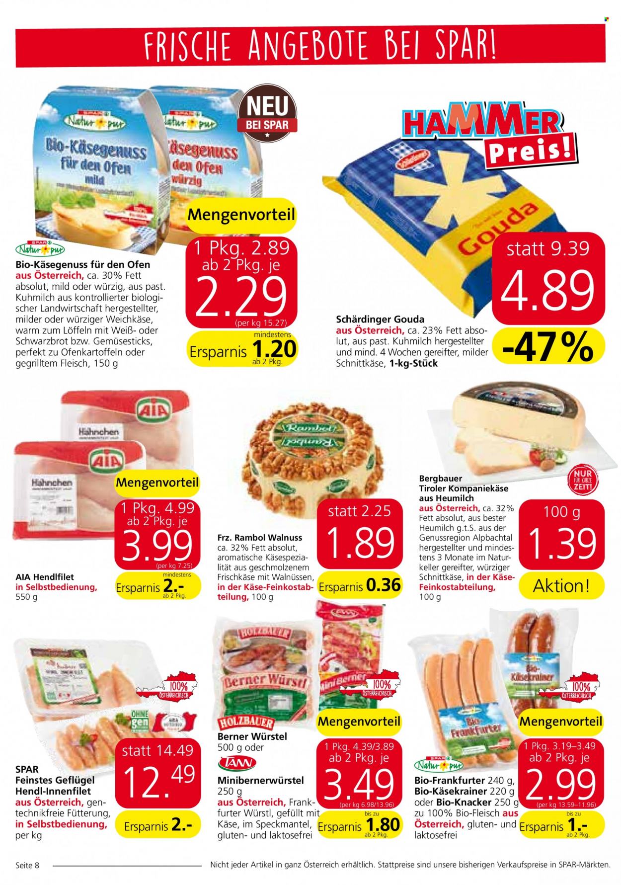 Angebote EUROSPAR - 11.11.2021 - 17.11.2021. Seite 8