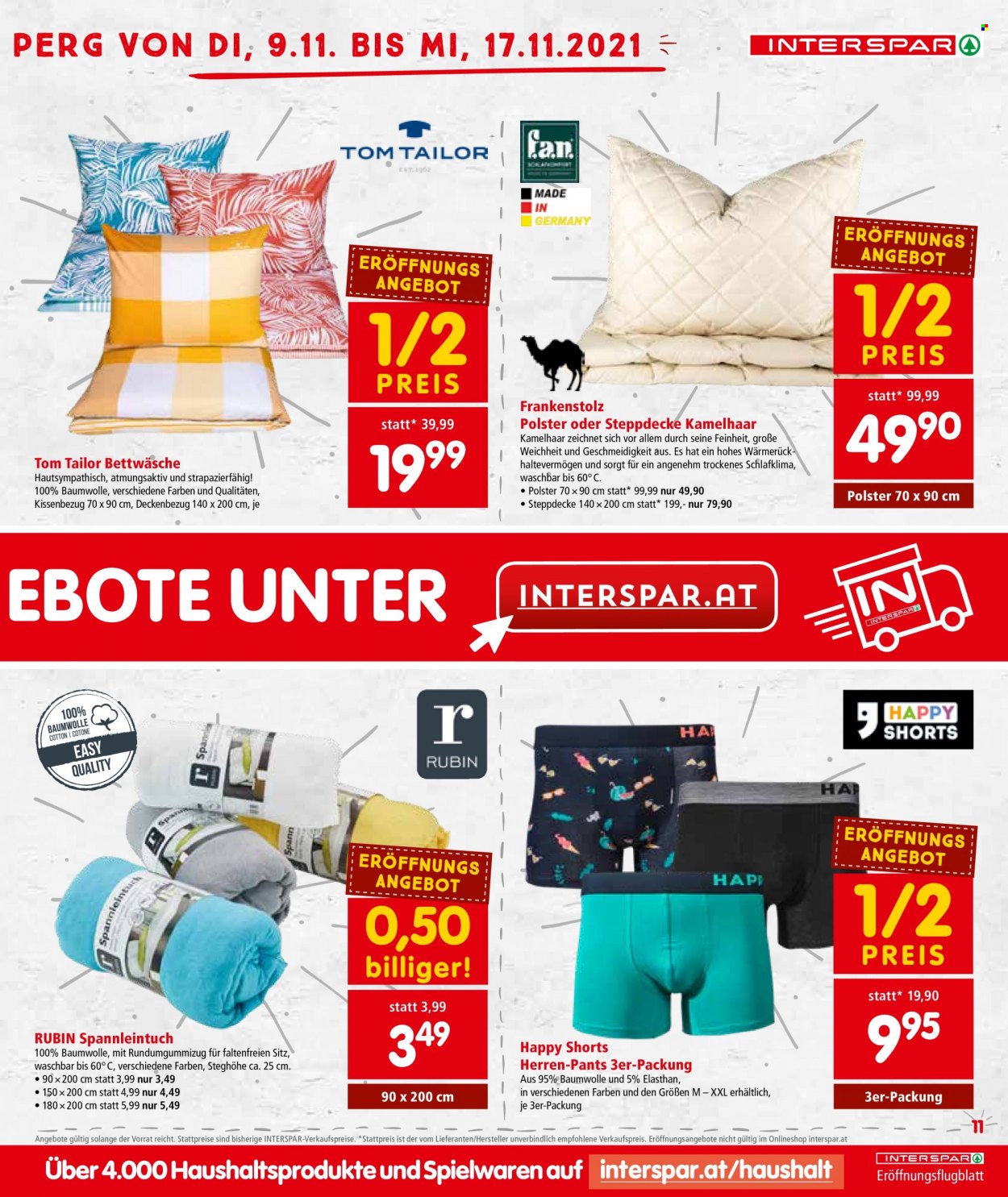 Angebote INTERSPAR - 9.11.2021 - 17.11.2021. Seite 11
