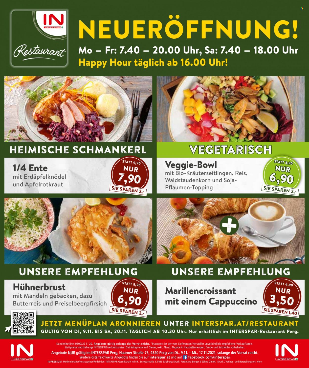 Angebote INTERSPAR - 9.11.2021 - 17.11.2021. Seite 12