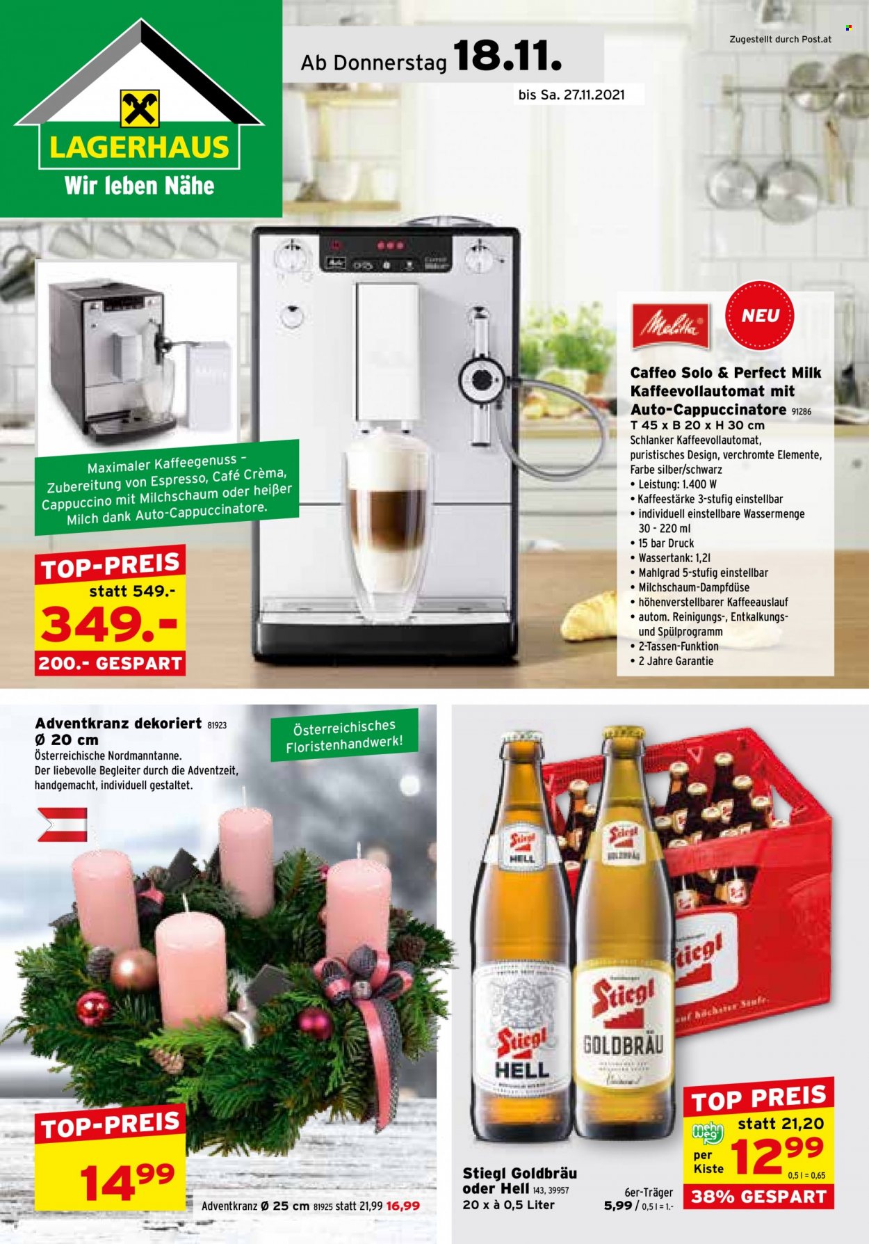 Angebote Salzburger Lagerhaus - 18.11.2021 - 27.11.2021. Seite 1