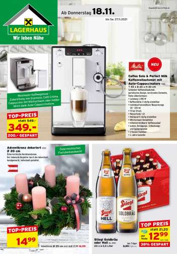 Angebote Salzburger Lagerhaus - 18.11.2021 - 27.11.2021.