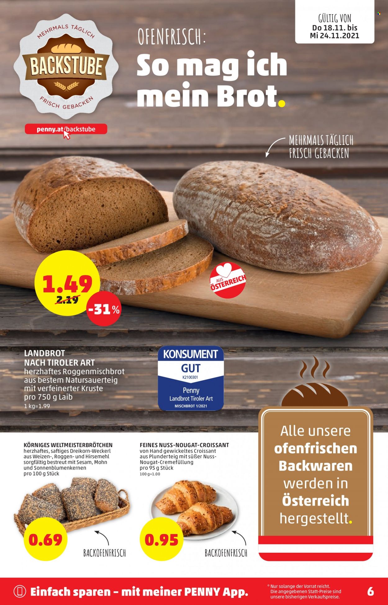 Angebote Penny - 18.11.2021 - 24.11.2021. Seite 6