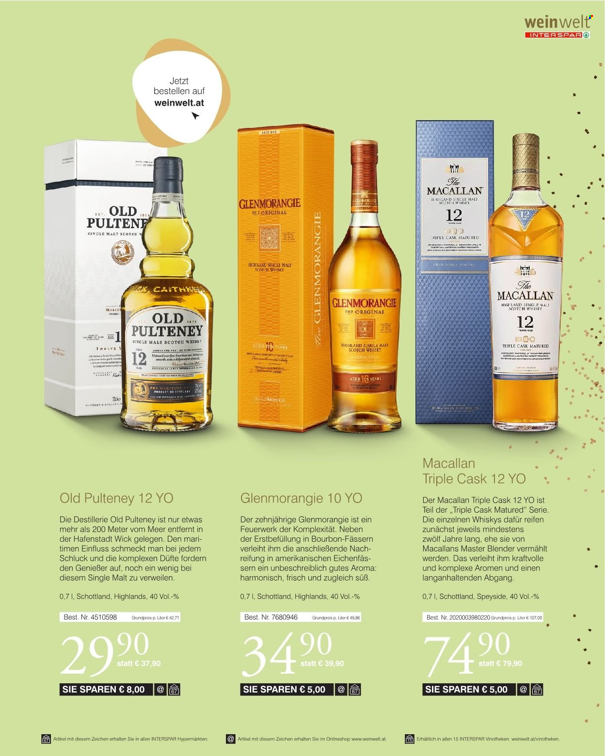 Angebote INTERSPAR - 13.11.2021 - 8.1.2022. Seite 33