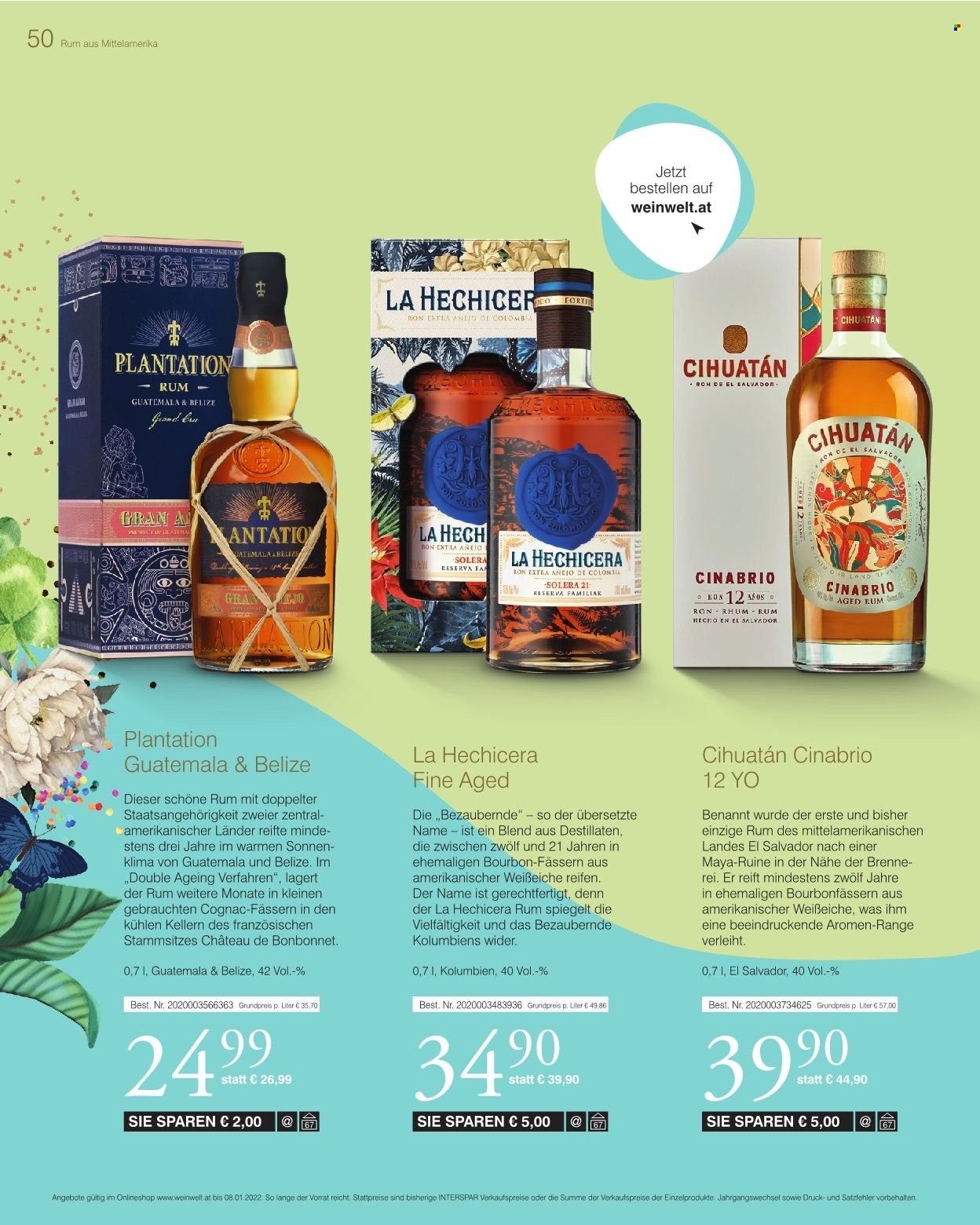 Angebote INTERSPAR - 13.11.2021 - 8.1.2022. Seite 50