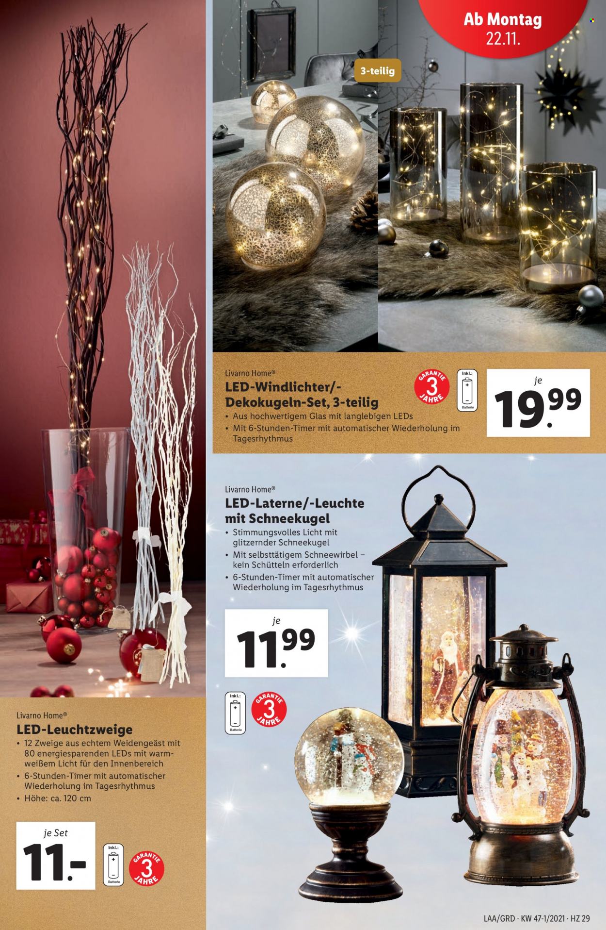 Angebote Lidl - 18.11.2021 - 24.11.2021. Seite 29