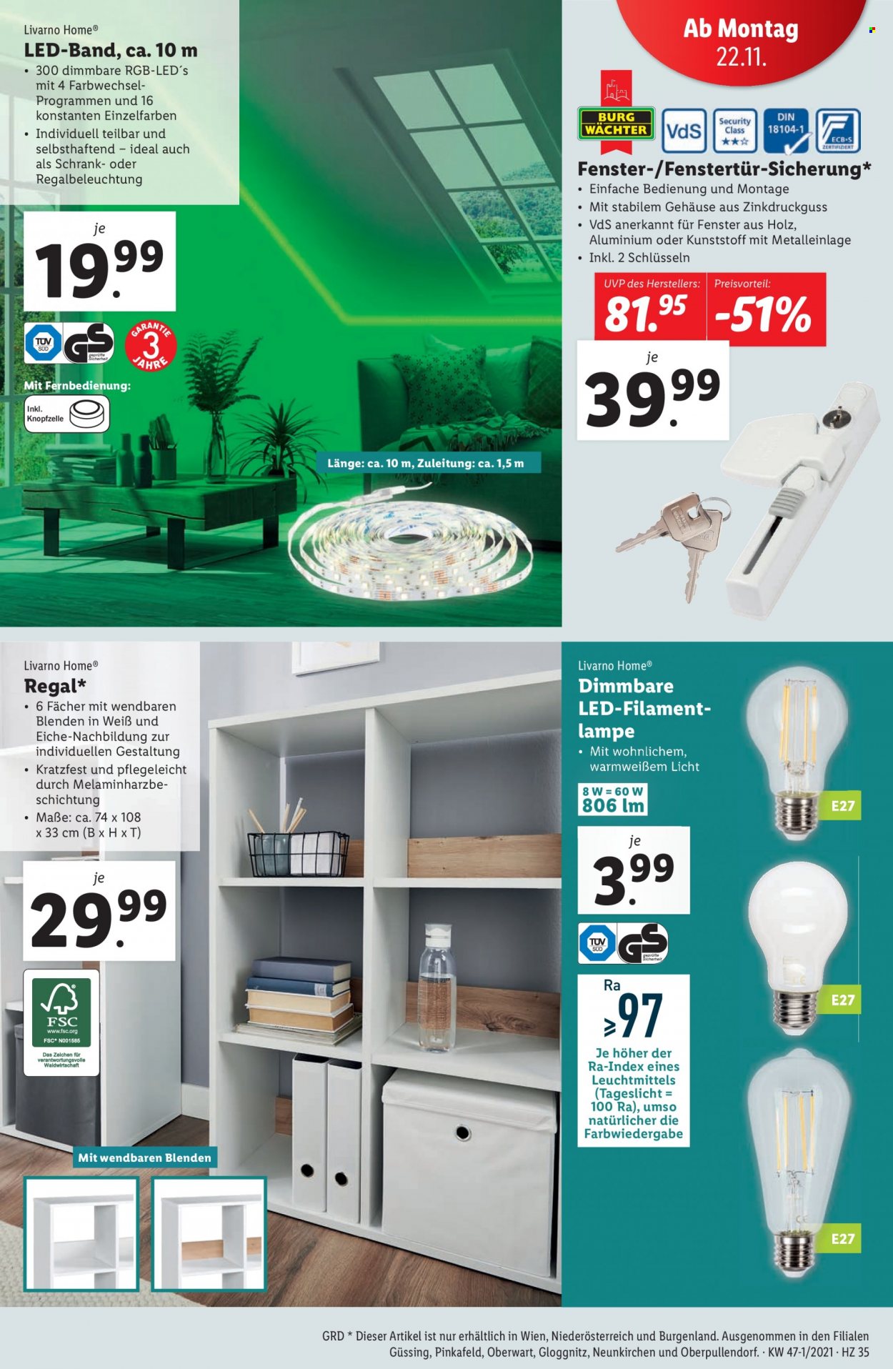 Angebote Lidl - 18.11.2021 - 24.11.2021. Seite 35