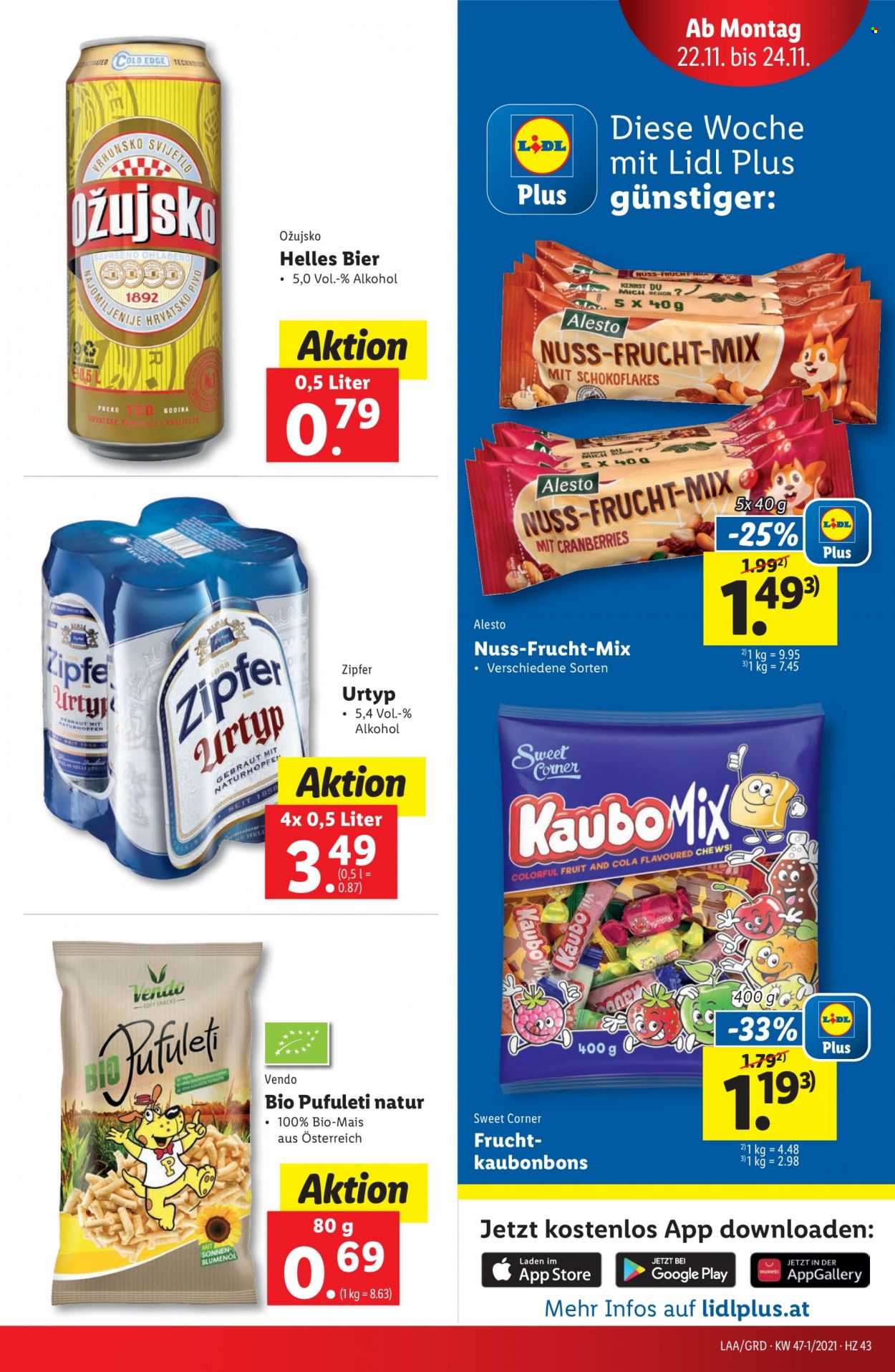 Angebote Lidl - 18.11.2021 - 24.11.2021. Seite 43