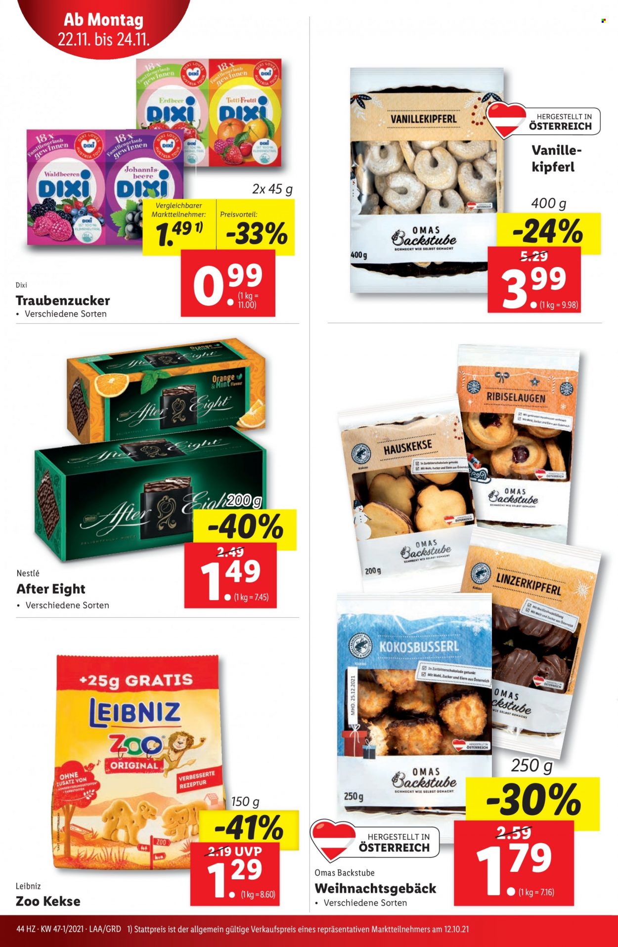 Angebote Lidl - 18.11.2021 - 24.11.2021. Seite 44