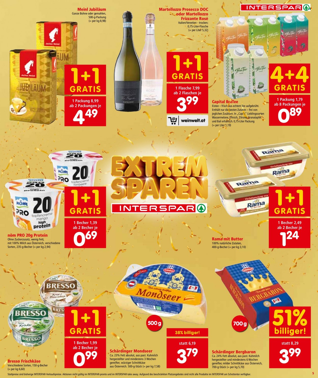 Angebote INTERSPAR - 18.11.2021 - 1.12.2021. Seite 5