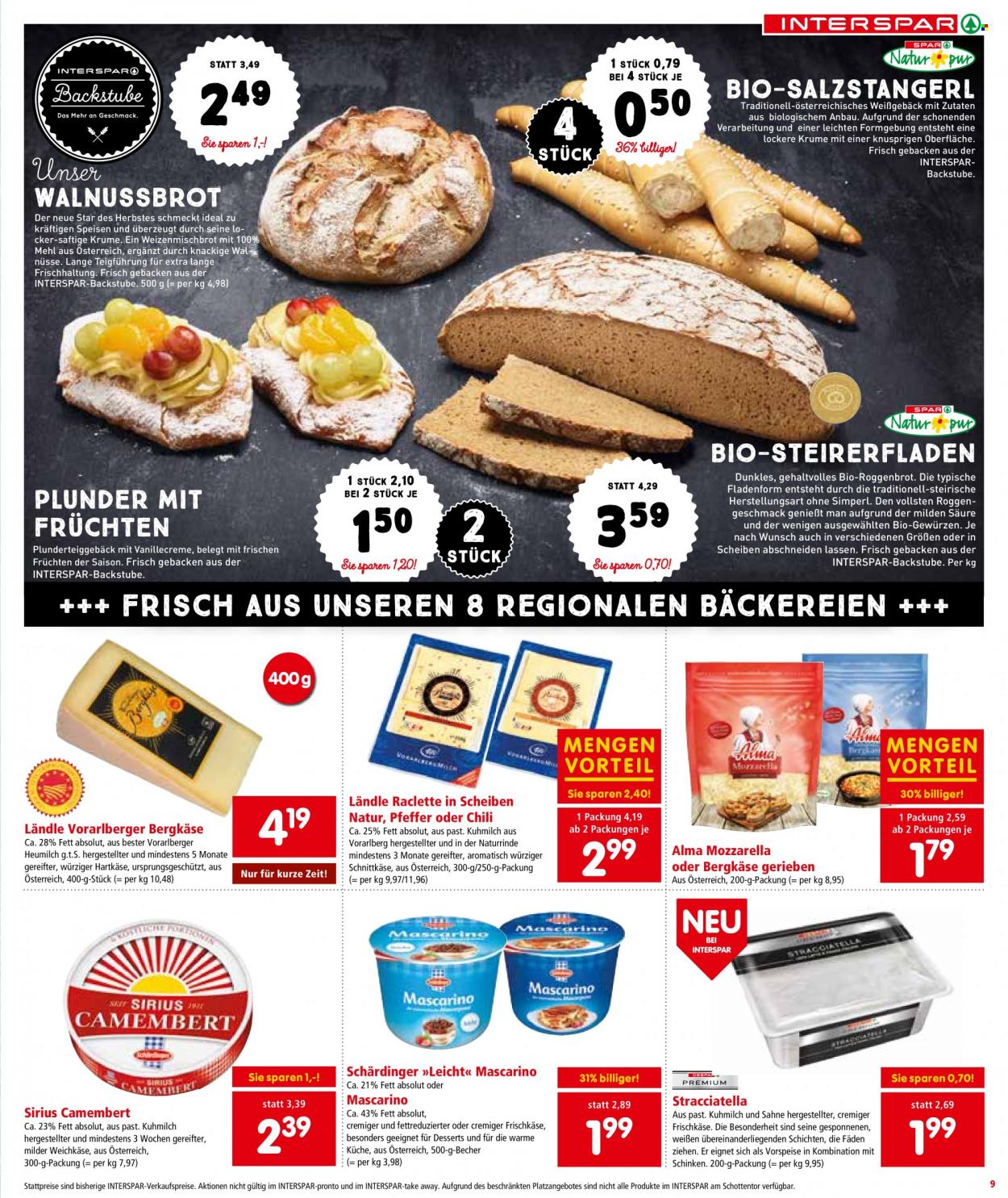 Angebote INTERSPAR - 18.11.2021 - 1.12.2021. Seite 9