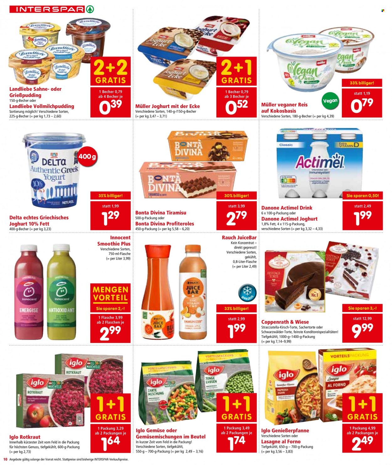 Angebote INTERSPAR - 18.11.2021 - 1.12.2021. Seite 10