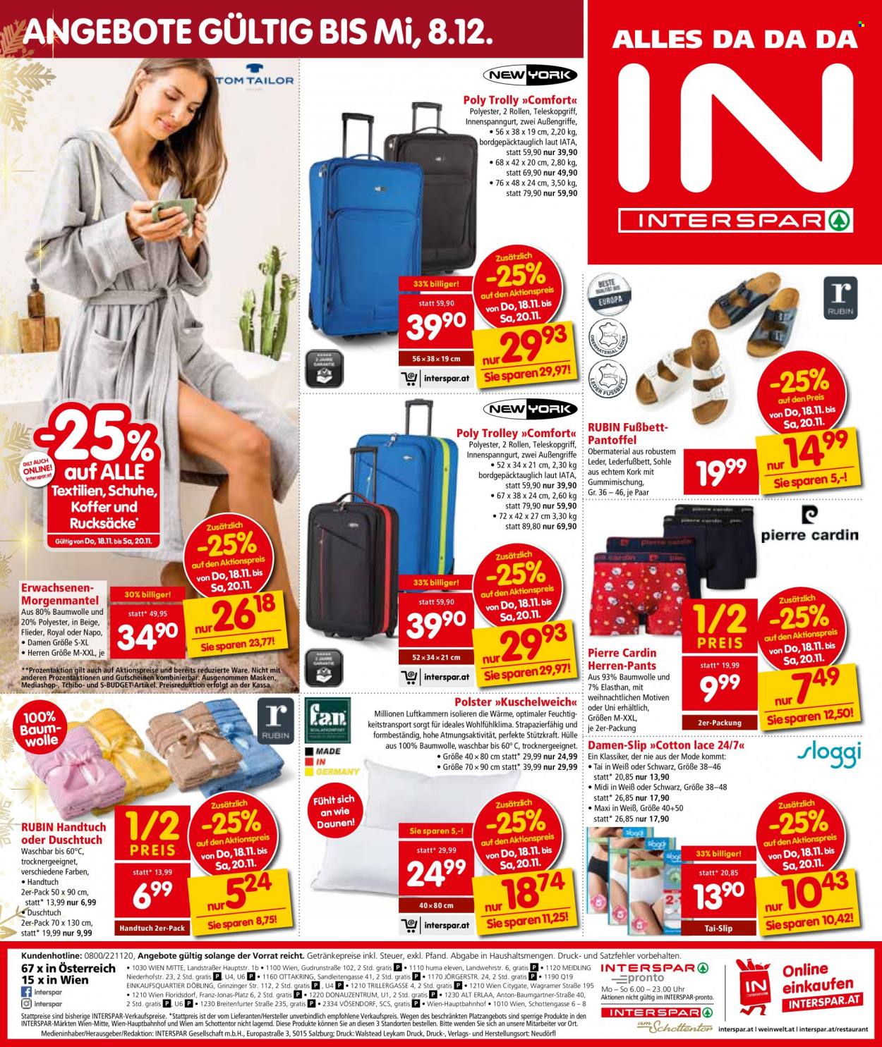 Angebote INTERSPAR - 18.11.2021 - 1.12.2021. Seite 20