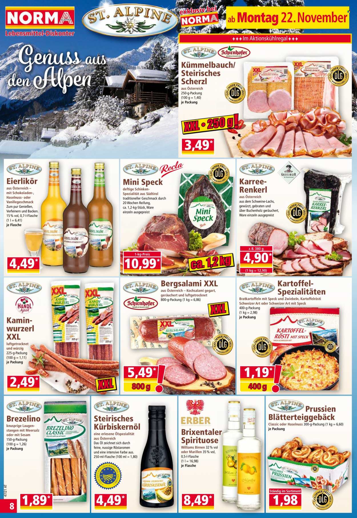 Angebote Norma - 22.11.2021 - 27.11.2021. Seite 8