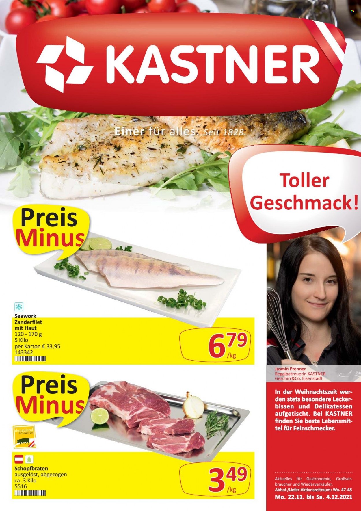 Angebote KASTNER - 22.11.2021 - 4.12.2021. Seite 1