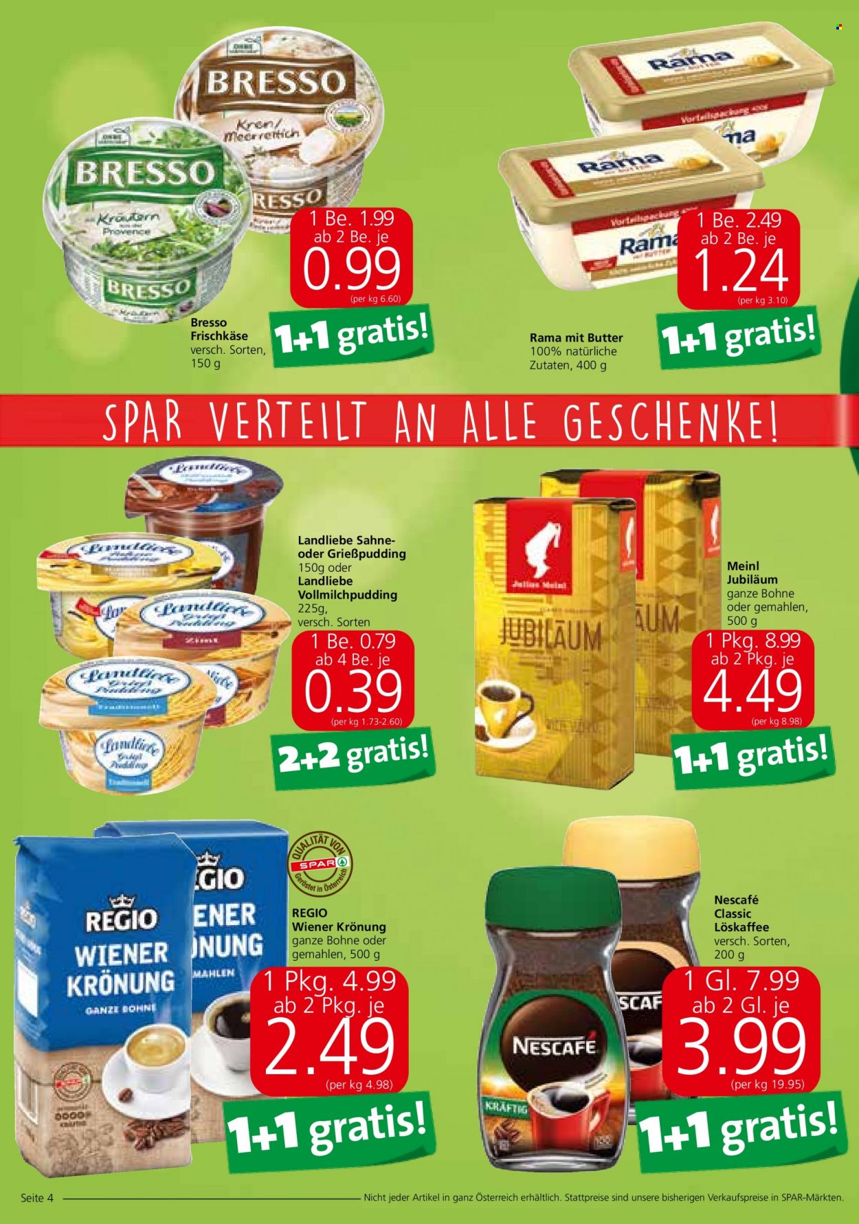 Angebote SPAR - 18.11.2021 - 1.12.2021. Seite 4