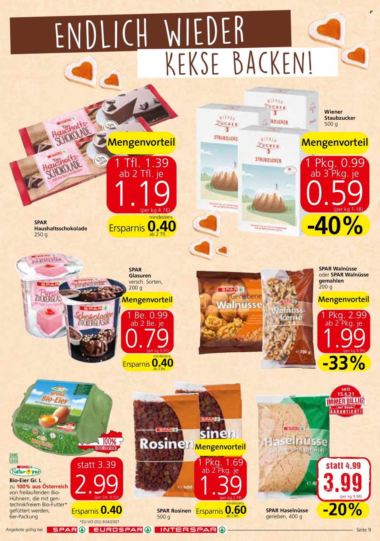Angebote SPAR - 18.11.2021 - 1.12.2021. Seite 9
