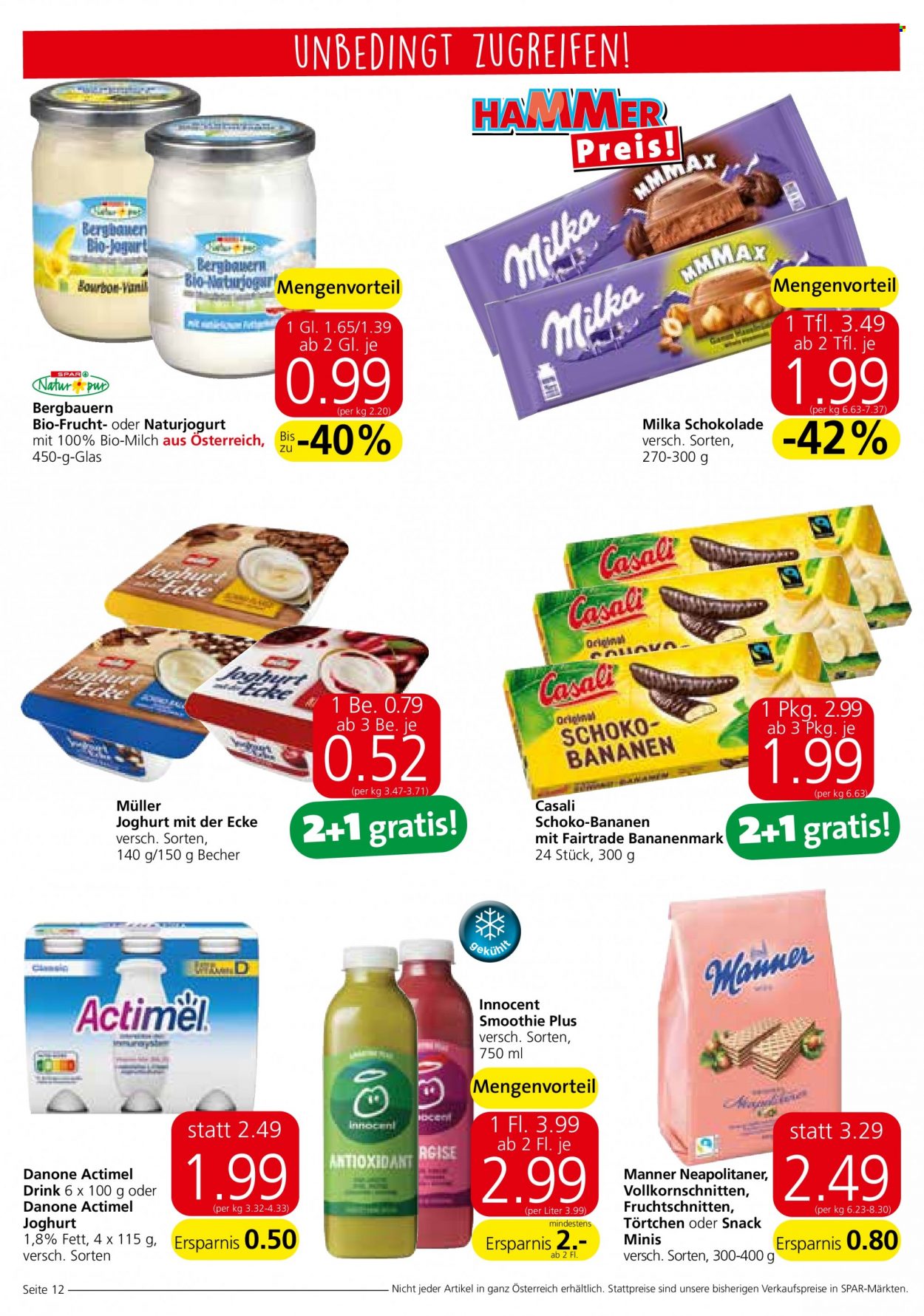 Angebote SPAR - 18.11.2021 - 1.12.2021. Seite 12