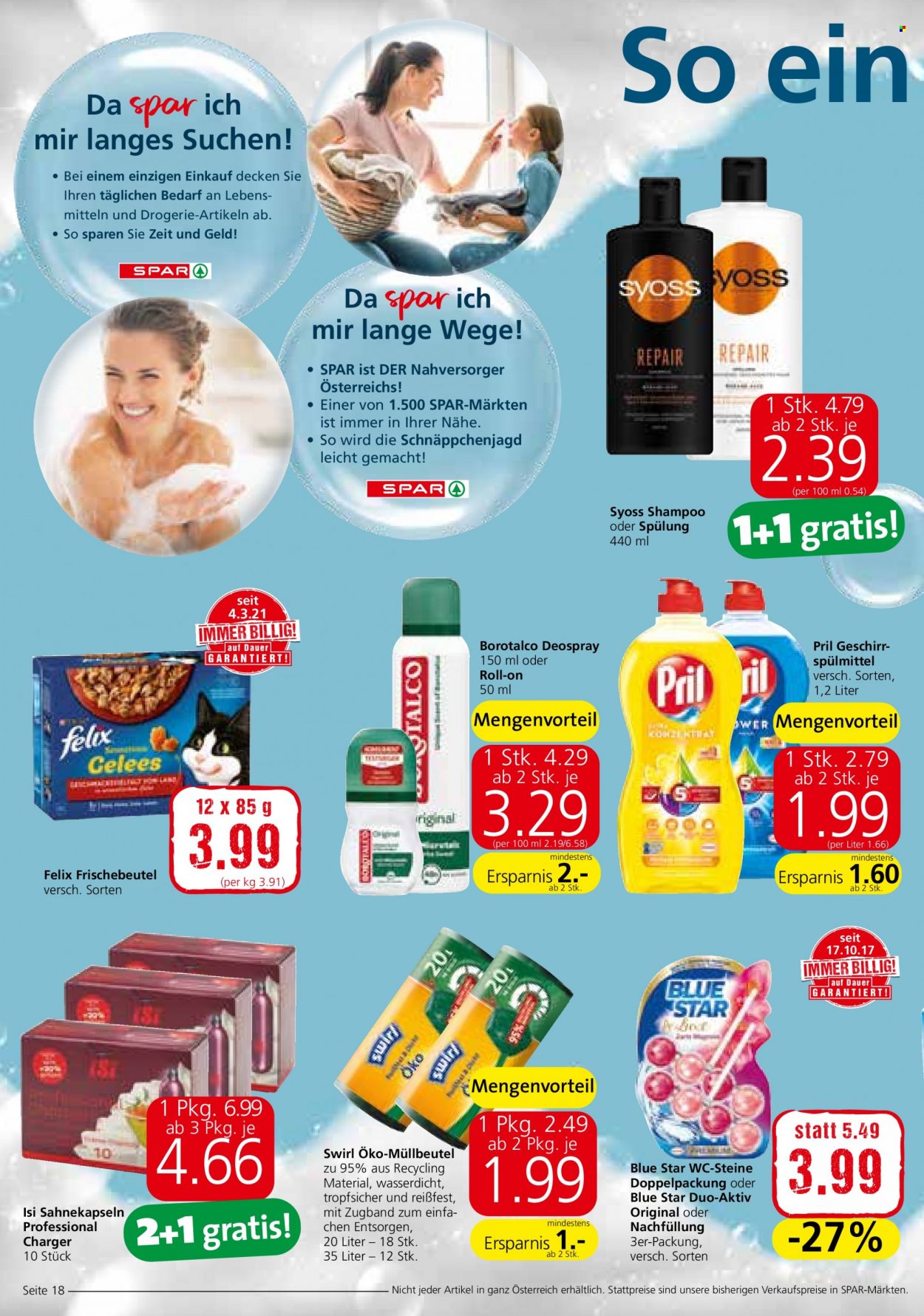 Angebote SPAR - 18.11.2021 - 1.12.2021. Seite 18