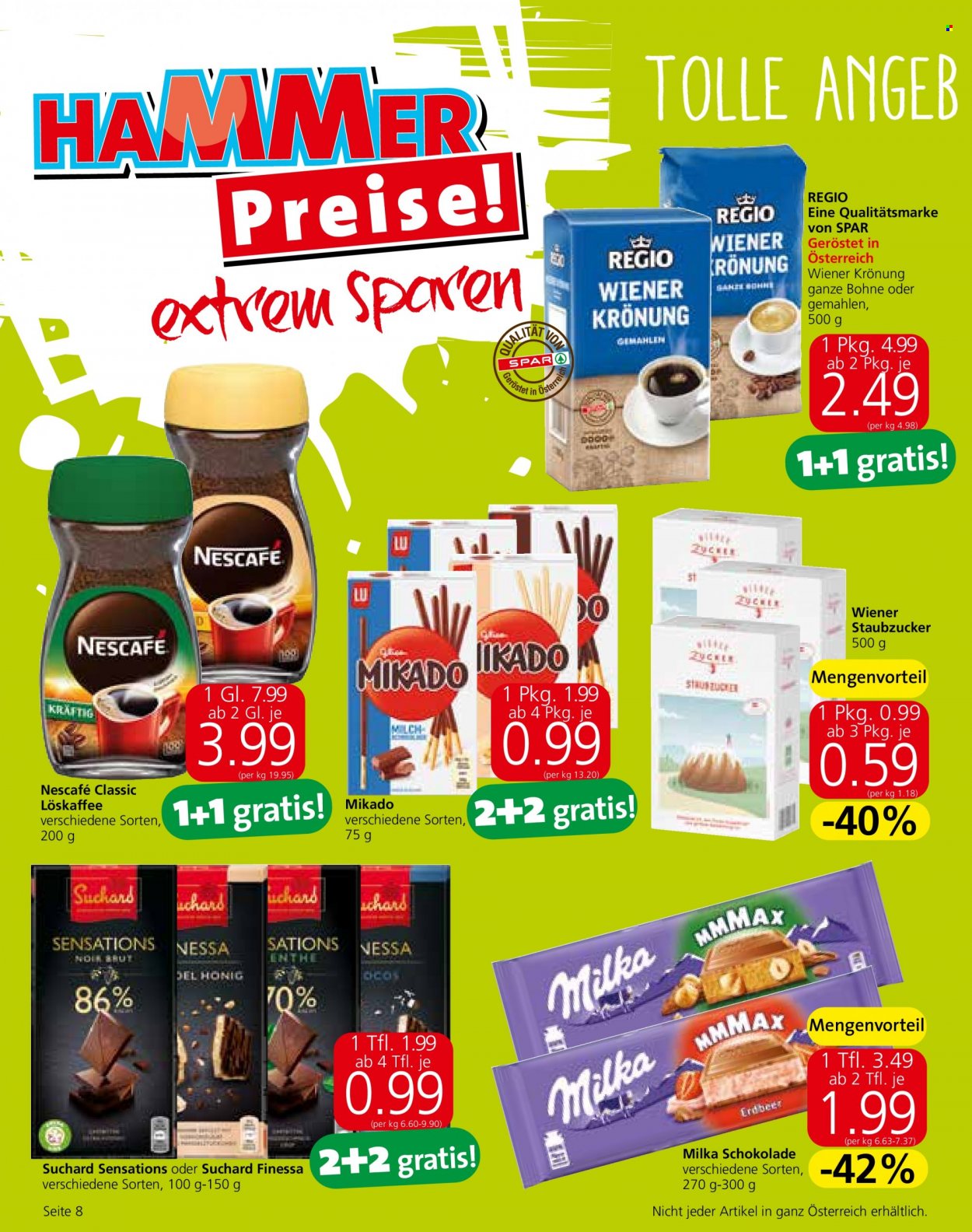Angebote EUROSPAR - 18.11.2021 - 1.12.2021. Seite 8