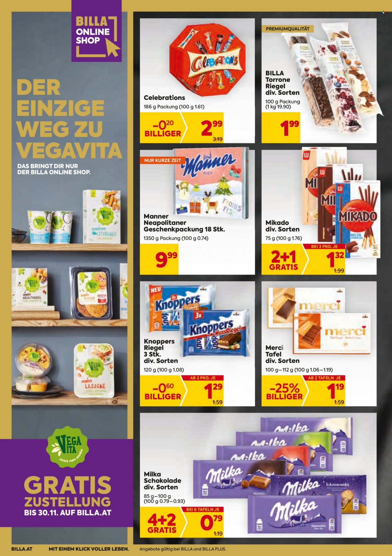 Angebote Billa - 18.11.2021 - 24.11.2021. Seite 18