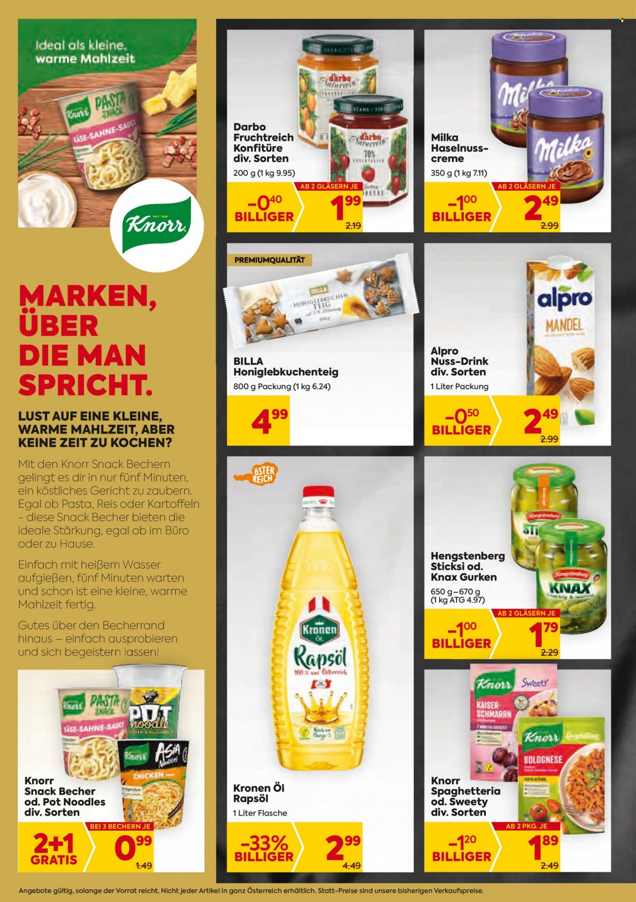 Angebote Billa - 18.11.2021 - 24.11.2021. Seite 22