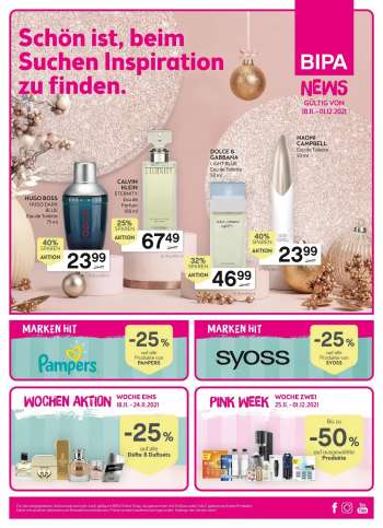 Angebote Bipa - 18.11.2021 - 1.12.2021.