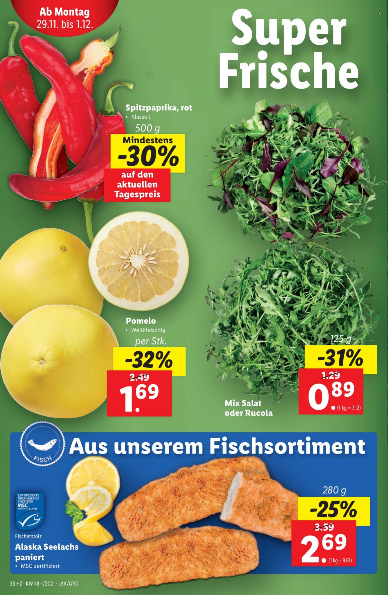 Angebote Lidl - 25.11.2021 - 1.12.2021. Seite 38