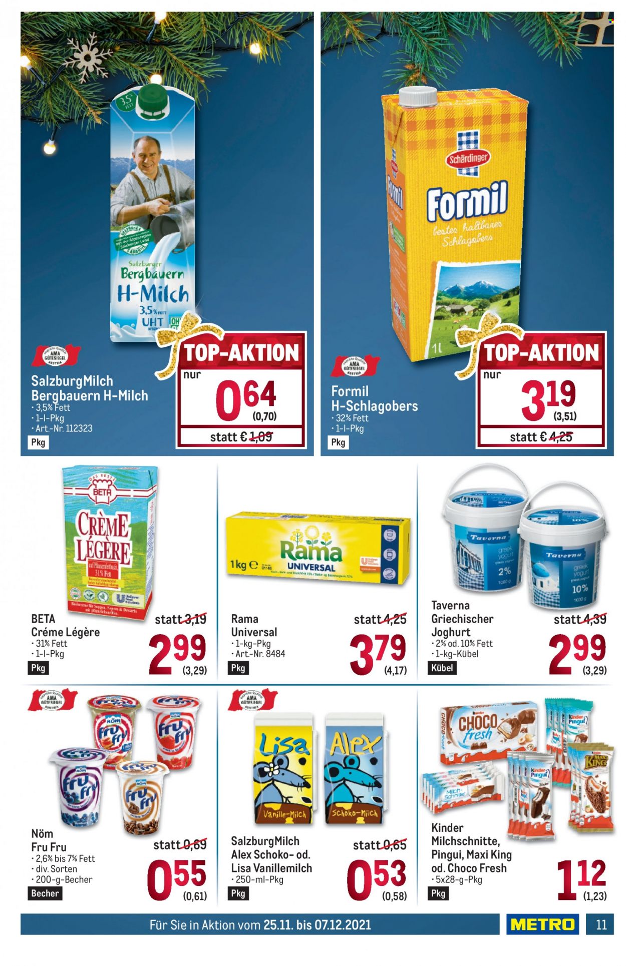 Angebote Metro - 25.11.2021 - 7.12.2021. Seite 11