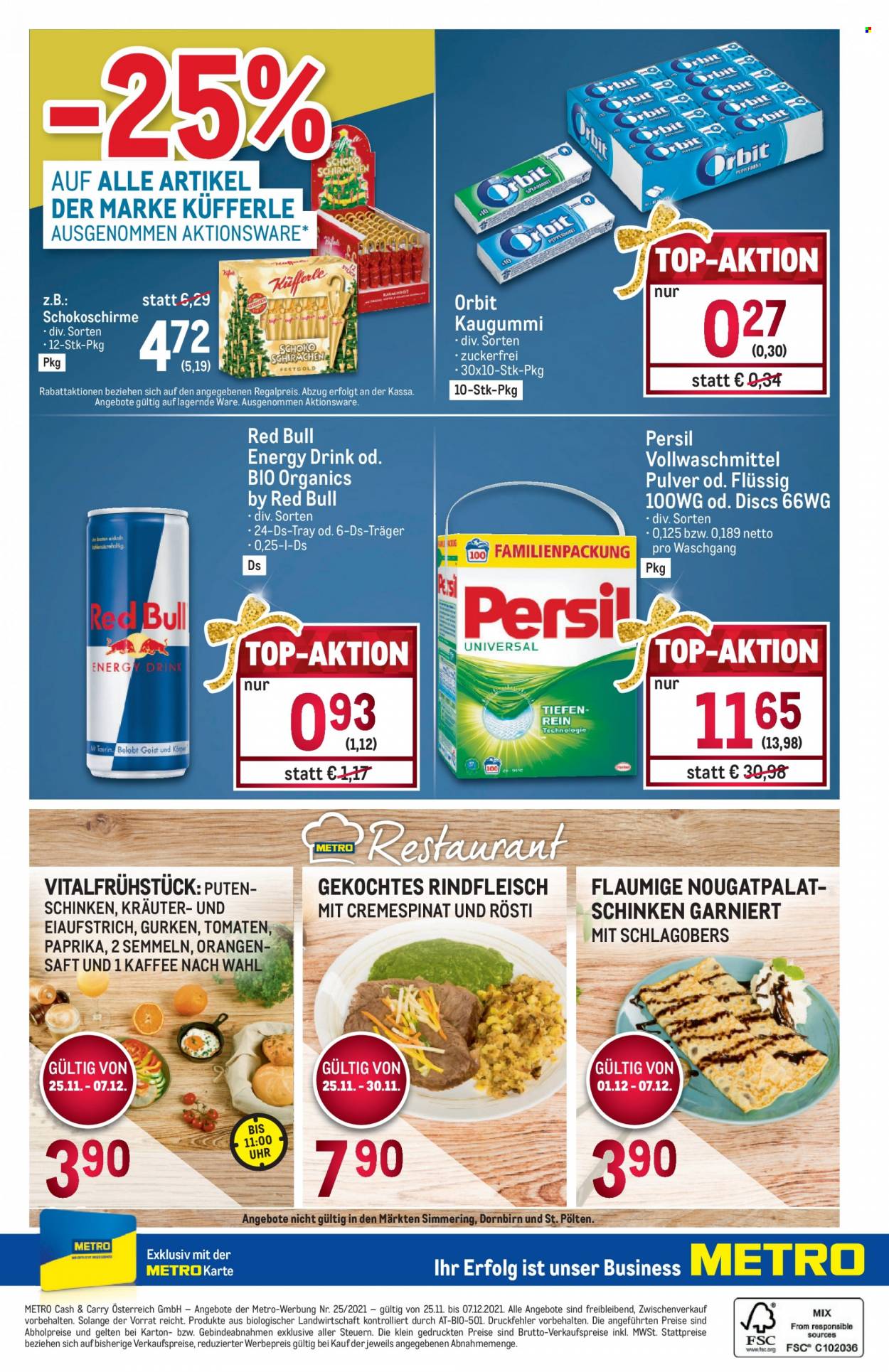 Angebote Metro - 25.11.2021 - 7.12.2021. Seite 32