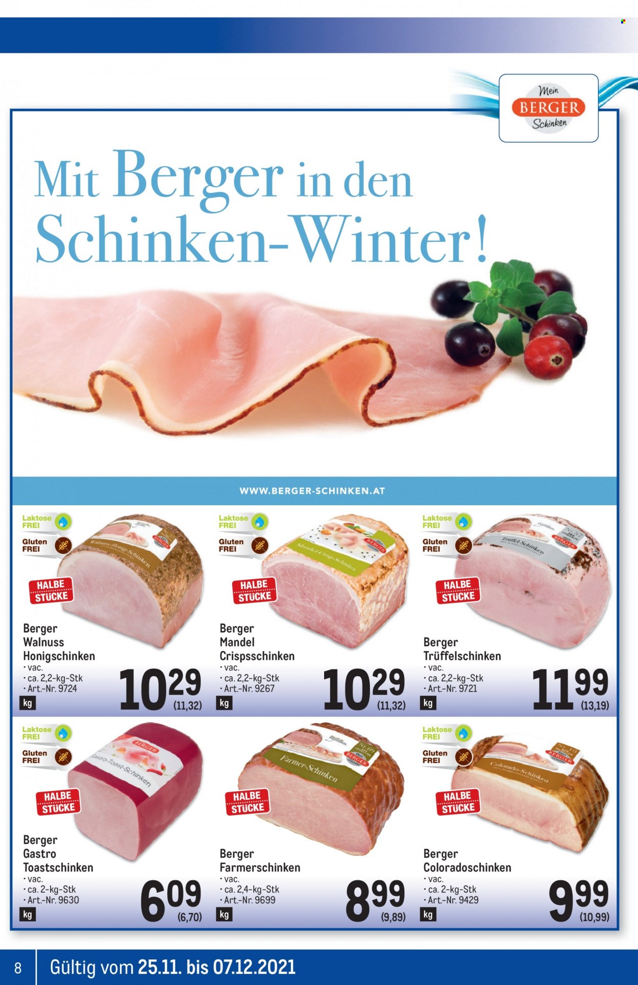 Angebote Metro - 25.11.2021 - 7.12.2021. Seite 8