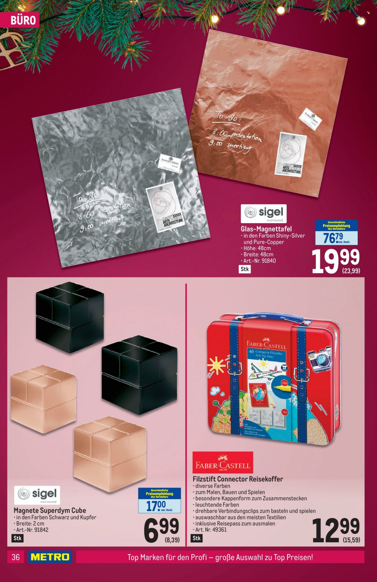 Angebote Metro - 25.11.2021 - 24.12.2021. Seite 36