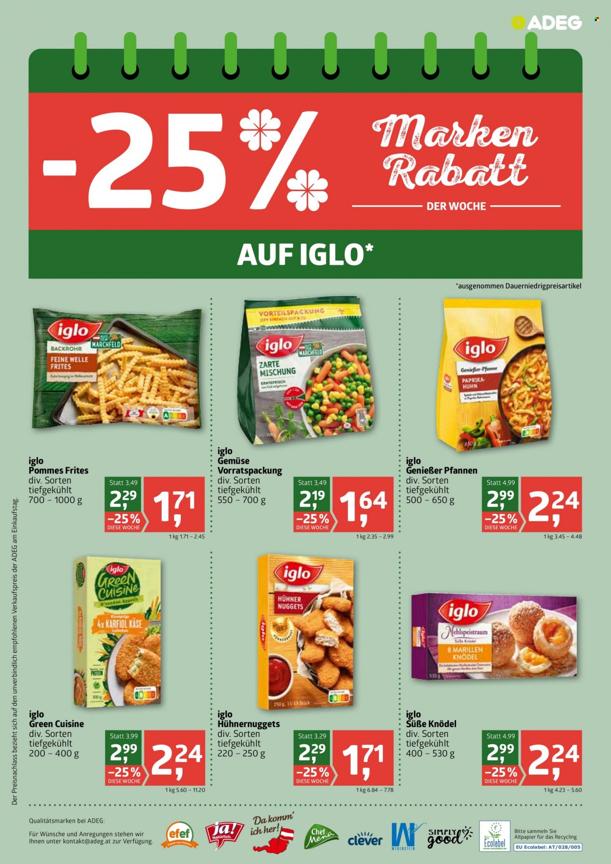 Angebote ADEG - 22.11.2021 - 27.11.2021. Seite 16