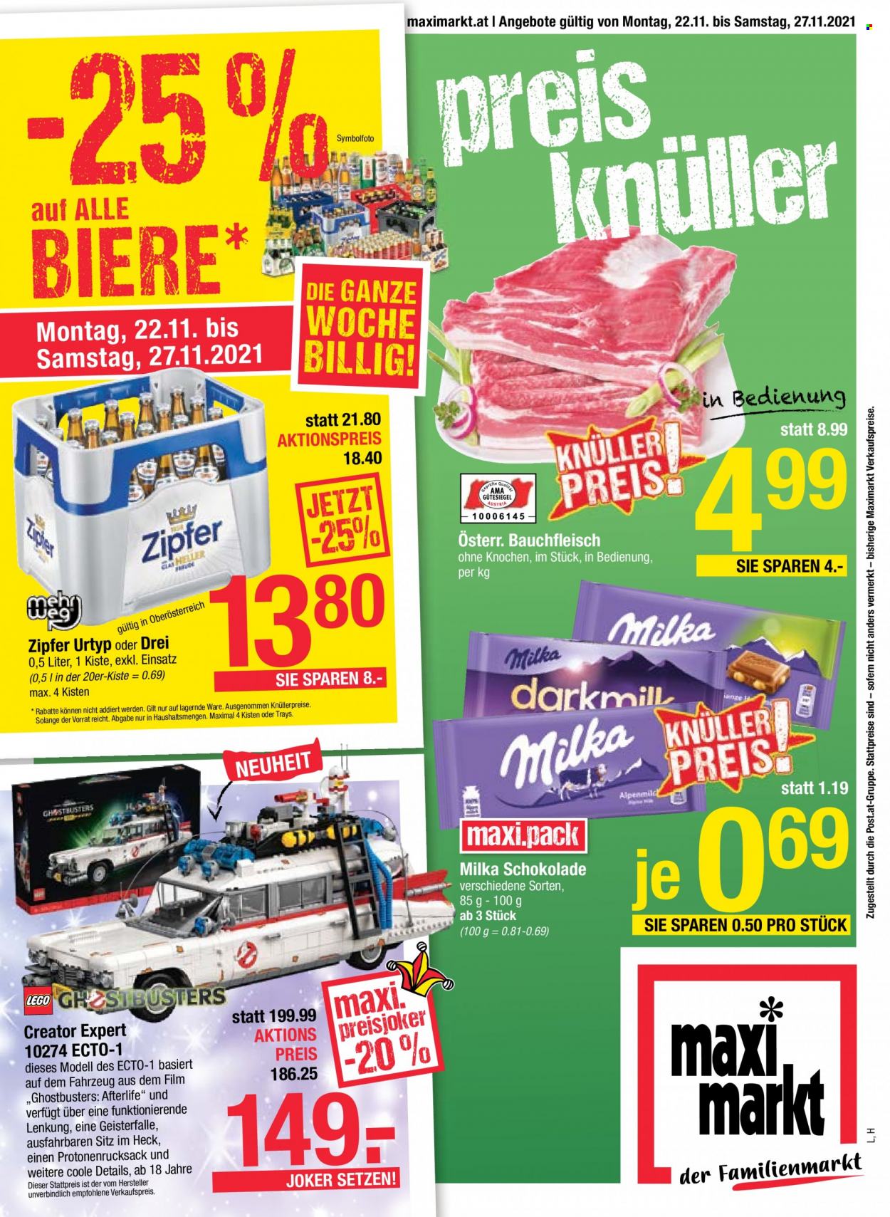 Angebote Maximarkt - 22.11.2021 - 27.11.2021. Seite 1